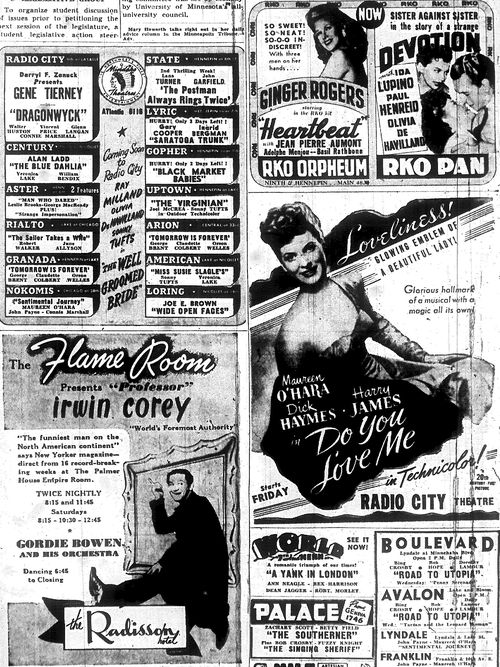 Minnesota Movie Ads 1