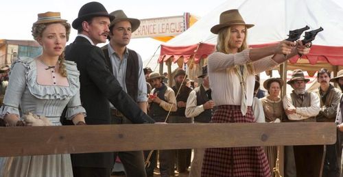 A MILLION WAYS TO DIE IN THE WEST Charlize Theron Seth MacFarlane