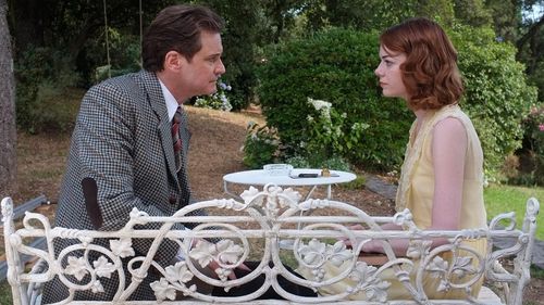 MAGIC IN THE MOONLIGHT Colin Firth Emma Stone
