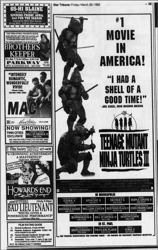 Minnesota Movie Ads 1
