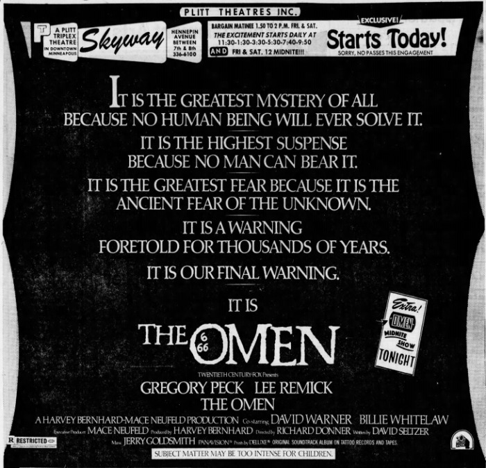 Minnesota Movie Ads 1