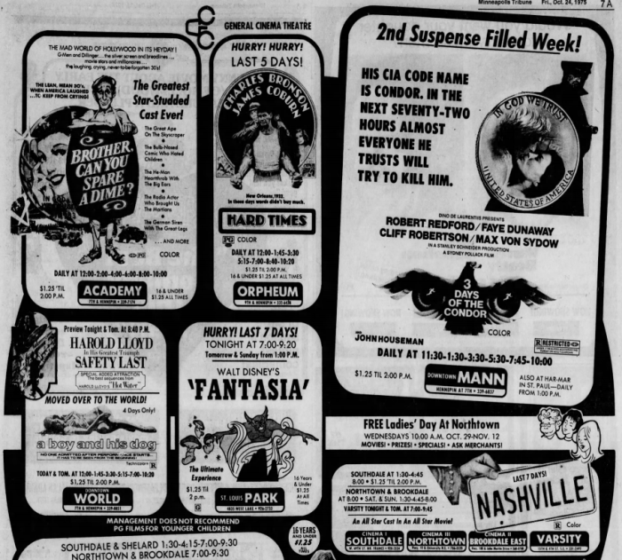 Minnesota Movie Ads 1